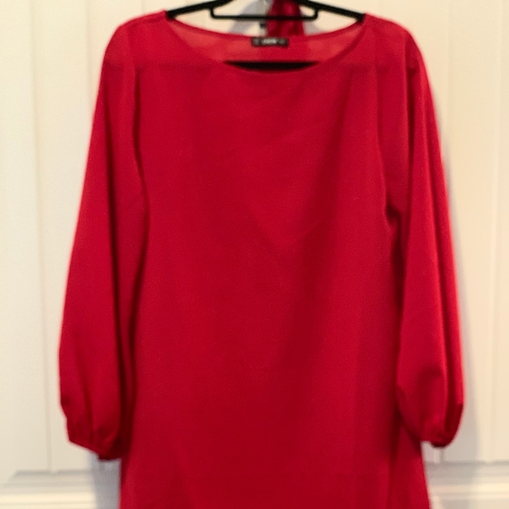 Red Sheath Dress